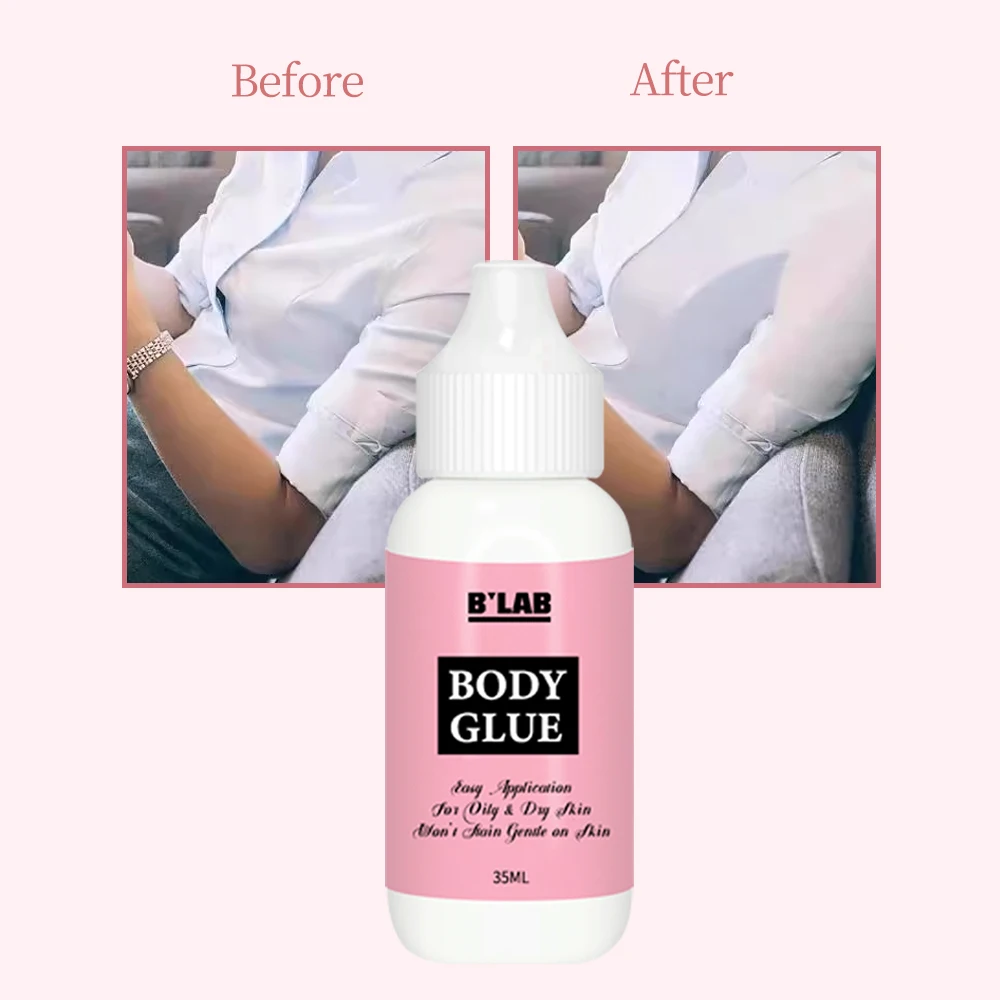 New Arrivals Body Adhesive Glue for Oily and Dry Skin Gentle On Skin Adhesive Glue for Dancers Dress Bra Straps Body Adhesive