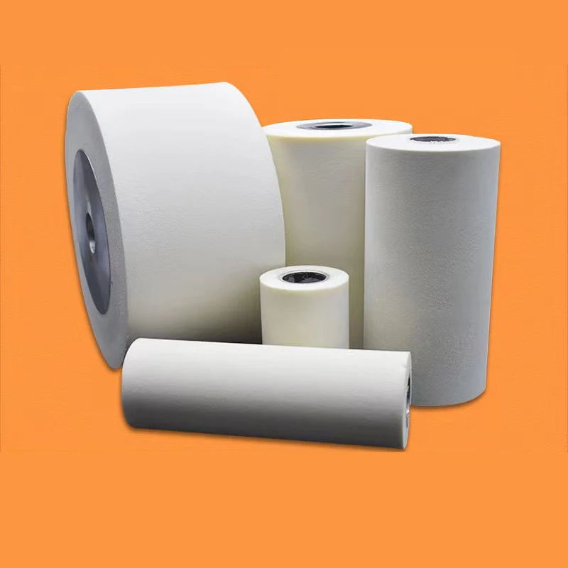 Customized Various Specifications Good Quality high density sponge roller wheel for sanding cloth belt polishing or Grinding