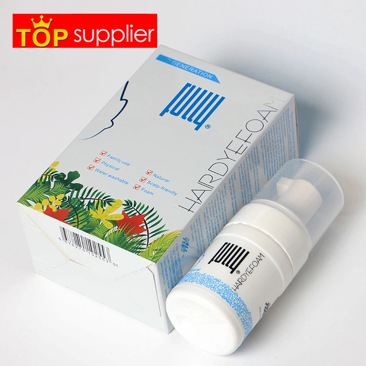 
FULLY Factory New Arrival Hair Color Shampoo Black Hair Dye Foam 