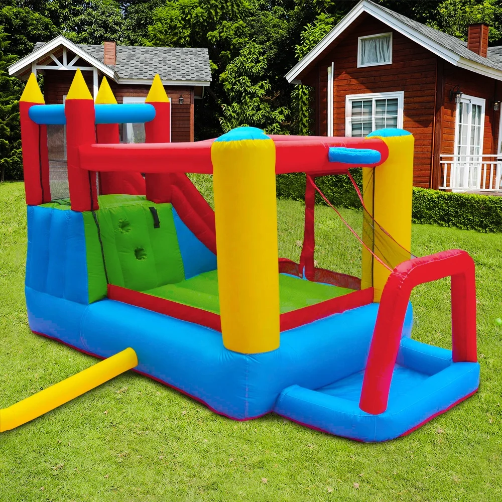 Doctor Dolphin nylon custom kids best sale design wholesale brincolines inflatable bouncing castle bouncy