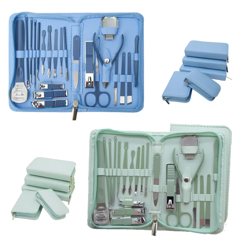 JINGWE Nail Clipping Set Spot Manicure Clipper 18 Pieces