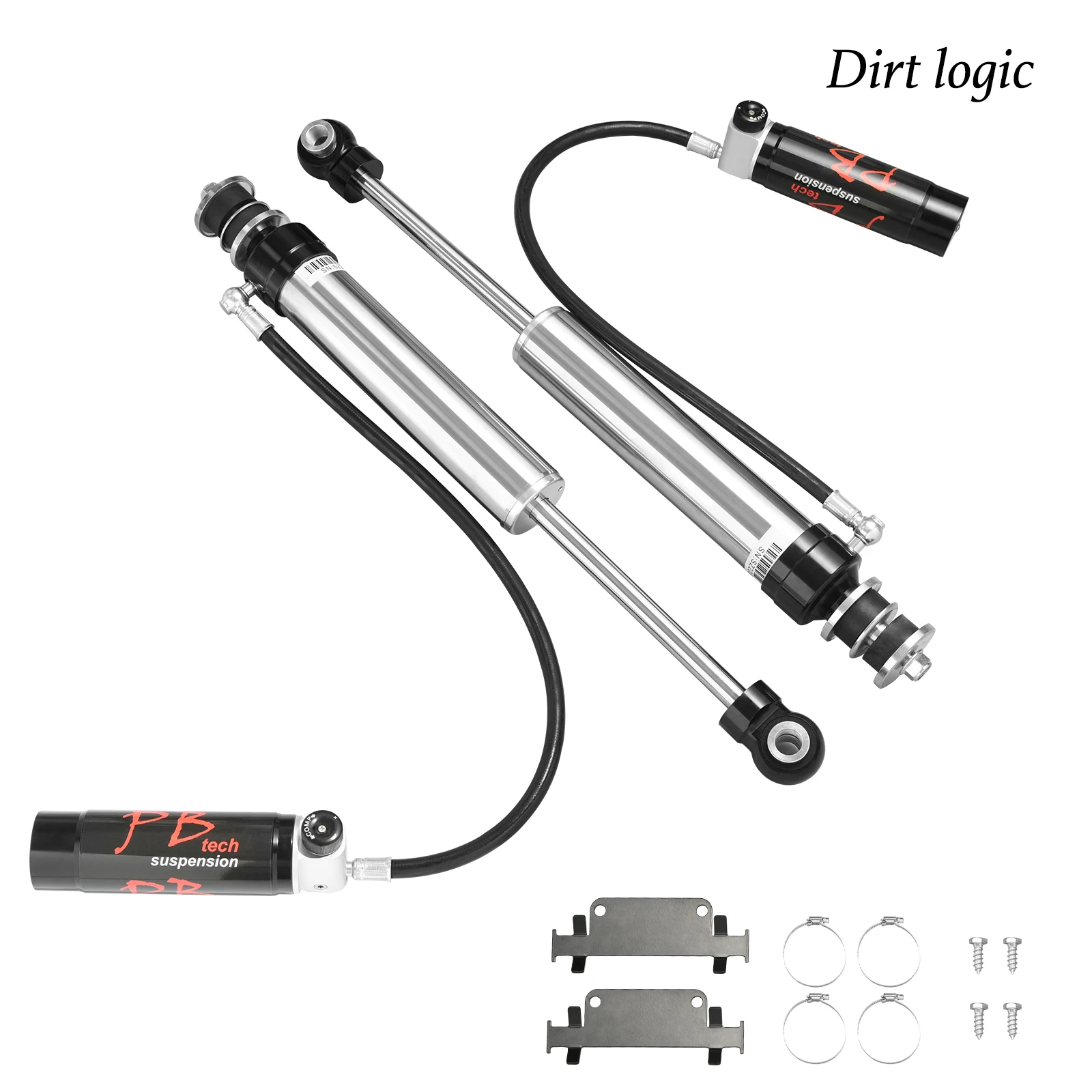 For 2010-UP Toyota LC150/FJ /4Runner V.S.2.5 Rear Shocks Absorber 0-3 Lift Adjustable/21 Section Suspension Shock Coilover