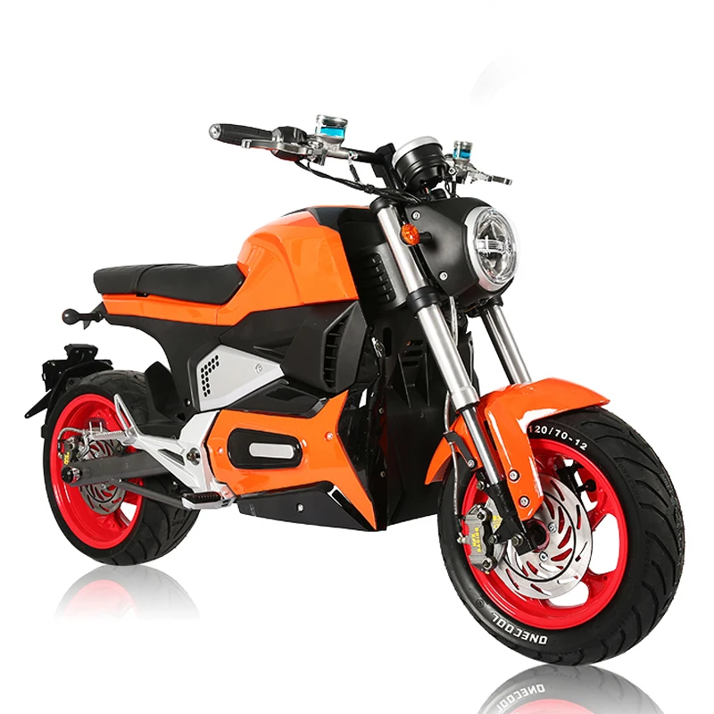 Low Cost Electric Motorcycle M6 High Speed 90kmh QS Motor High Quality Electric Motorcycle for Adults