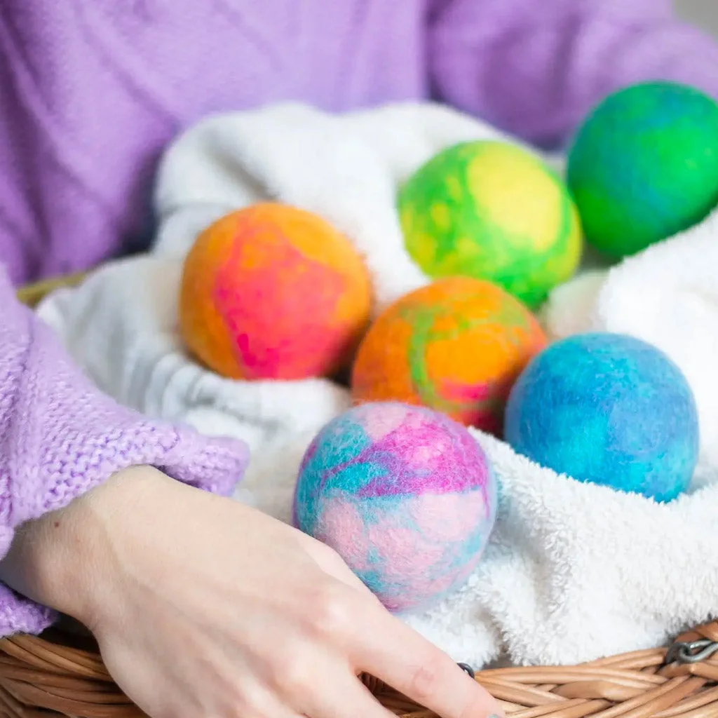 Eco-Friendly Dry 1,000 Loads 100% Organic Premium New Zealand Wool, Reduce Wrinkles & Save Time, Baby Safe & Hypoallergenic