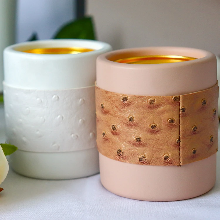 factory mini travel censers leather bag