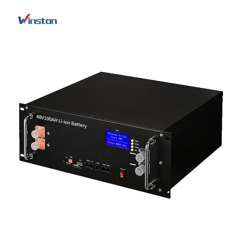 Home Energy System Storage 48V 100Ah 4.8KWH Lifepo4 Solar Lithium Ion Battery