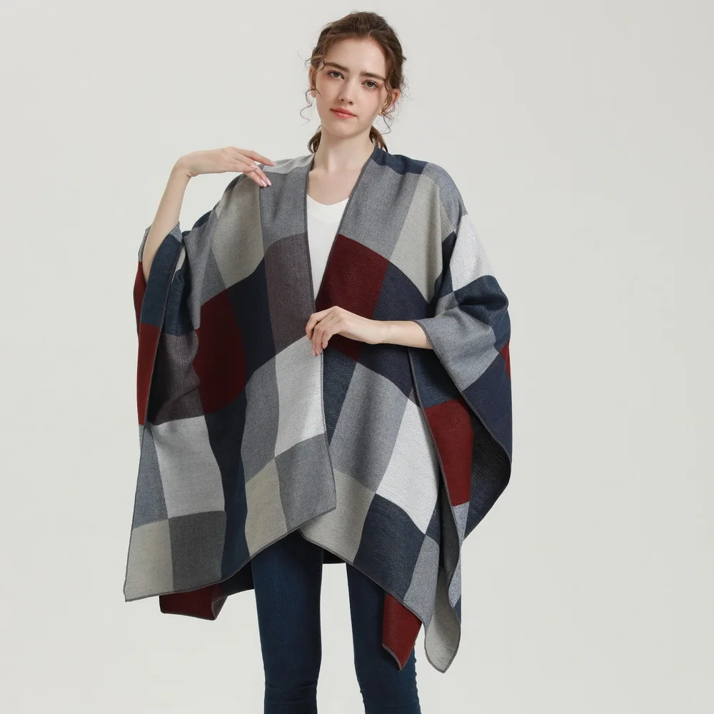 Wholesale Fashion Custom Designer Winter Luxury Ladies Knitted Scarves with Long Magic Colour Cotton Women Scarf