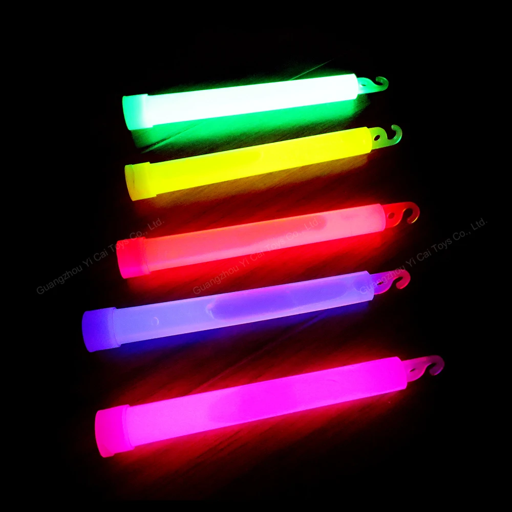 mass production 6 inch glow stick on sale outdoor camping glow sticks 12 hours