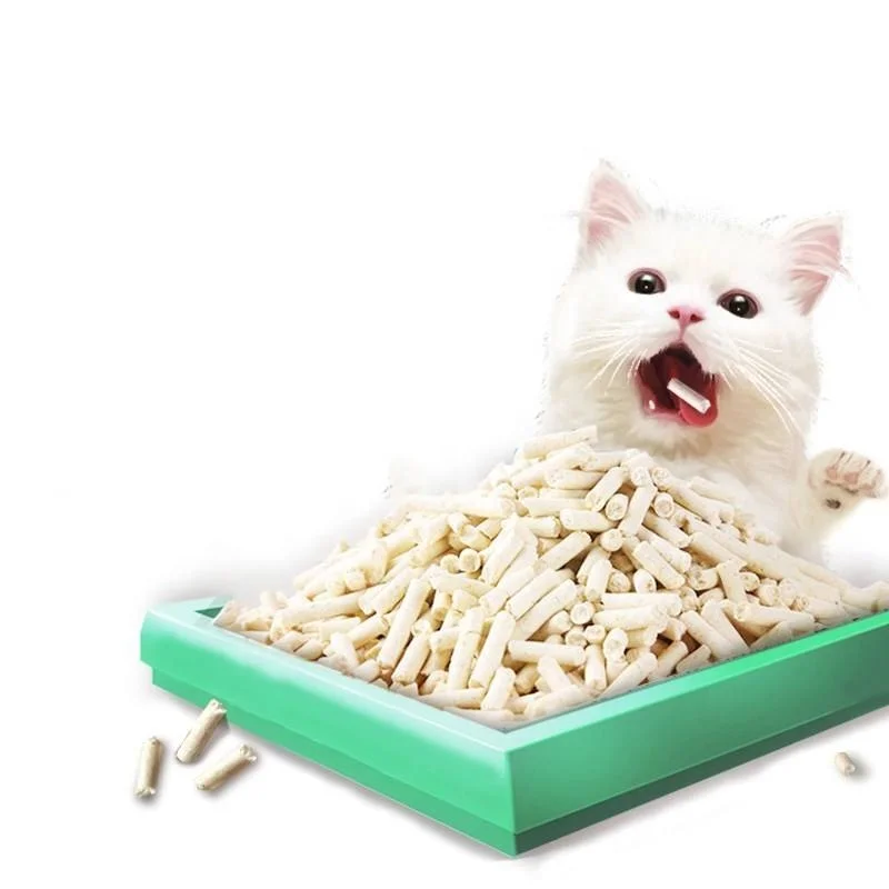 Top Seller Cat Litter Wholesale Product Bentonite White Color Cat Litter Pet Shop Cat Litter