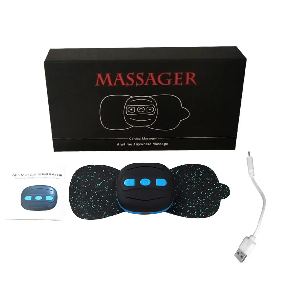 Pain Relief Tens Muscle Stimulator Wireless Mini TENS Menstrual Massager Pad for Women