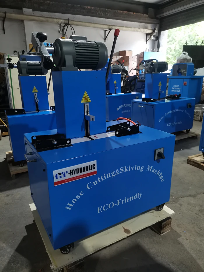 Гидравлическая машина для резки и разрезания шлангов