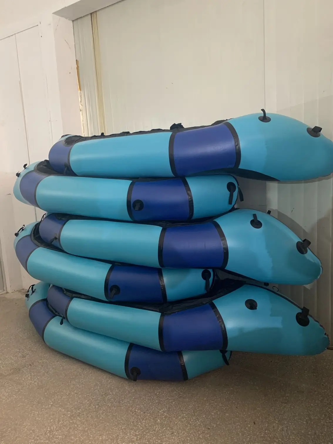 TUP 210D tpu double coated packing raft boat for sale