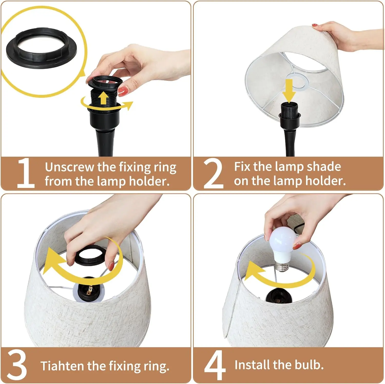 High-Quality Luxury Hotel Bedroom Room Portable Touch Retro Table Lamp