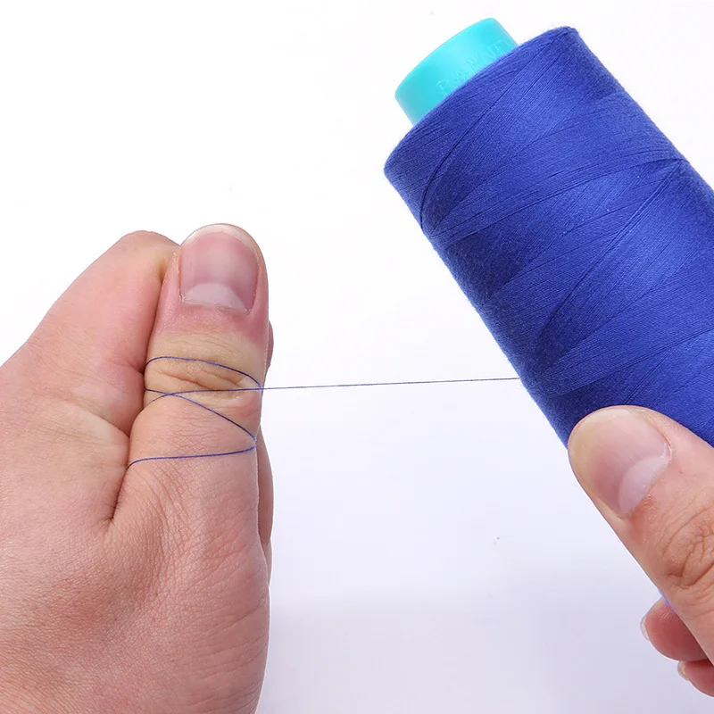 High Quality Wholesale Factory 40/2 50/2 Tailoring Threads 100% Spun Polyester Yarn Sewing Thread Set Sewing Machine 3000 Yards