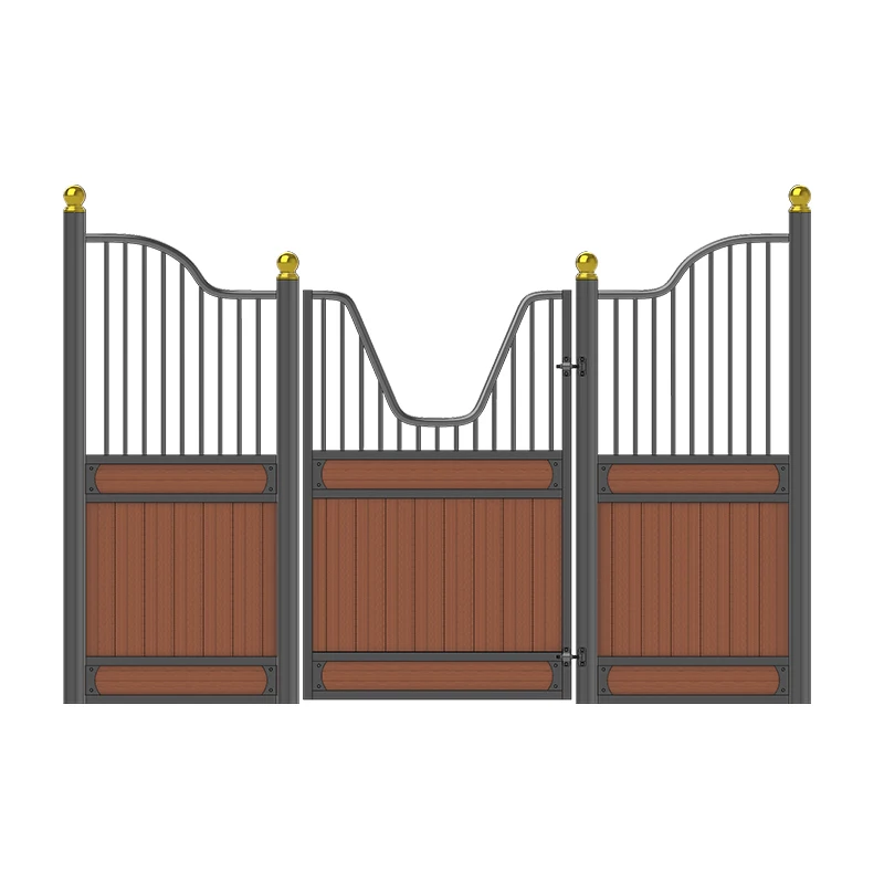 
Портативное бамбуковое оборудование для лошадей, дверные коробки, передние панели, стабильные стойки для ферм 