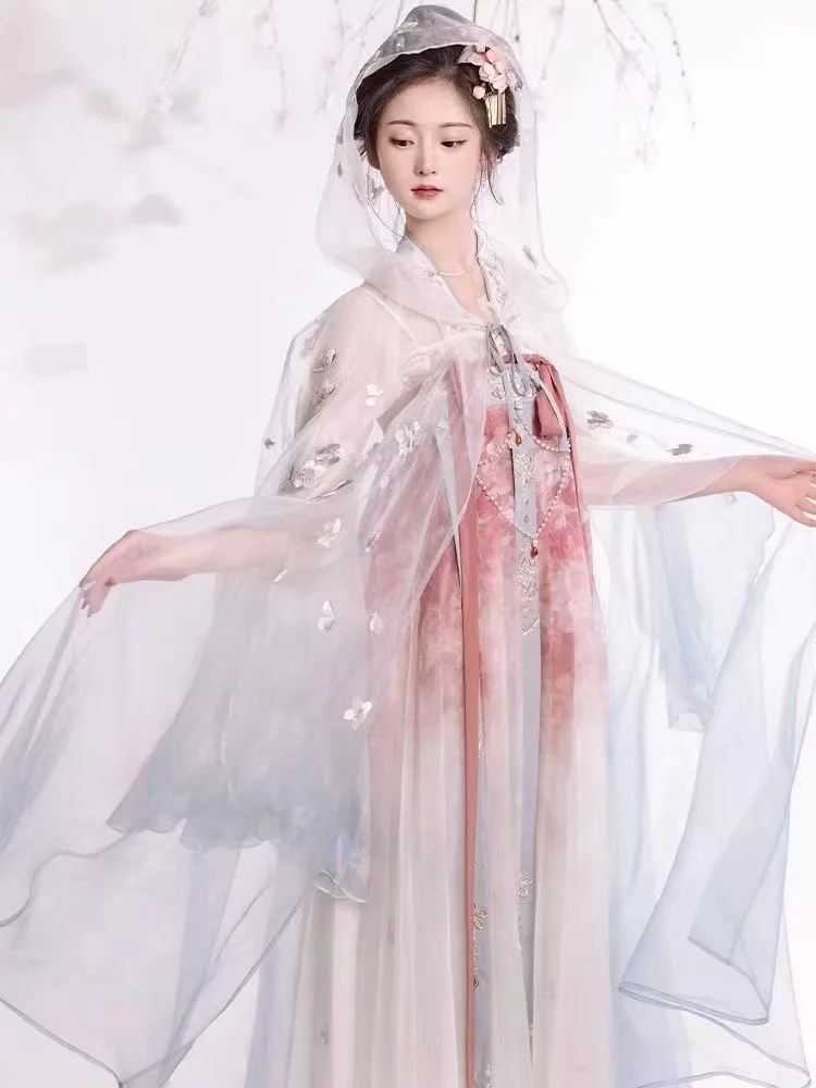 Traditional Chinese Clothing Clothes Modern Style National Costume Clothing National Tide Ancient Style  Hanfu  Dress