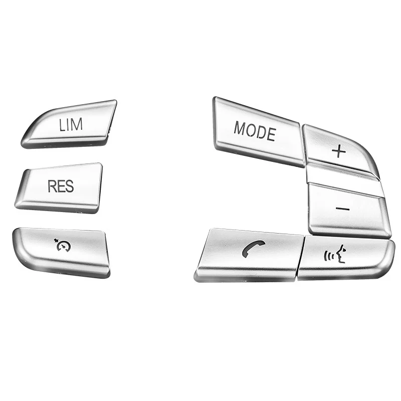 Suitable for BMW 5 Series F10 interior modification steering wheel multi-function button decoration stickers sequins