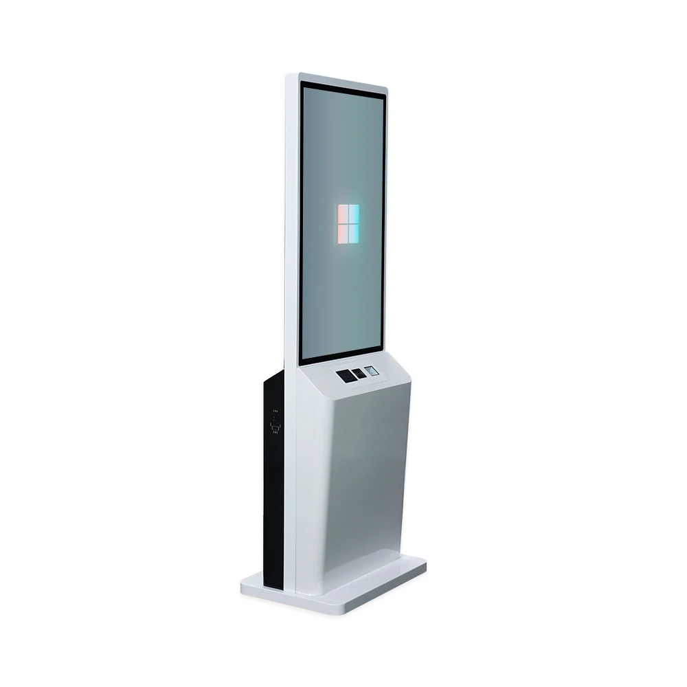 Free Standing 43 Inch Android Linux Window Digital Kiosk Touch All In One Kiosk Self-service Payment Digital Kisok