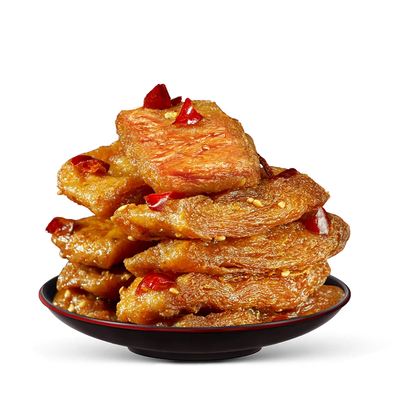 Vegetarian Meat Small lobster Flavor 26g Chinese Spicy Snack Kaomianjin OEM Products Delicious Sichuan Food soybean gluten