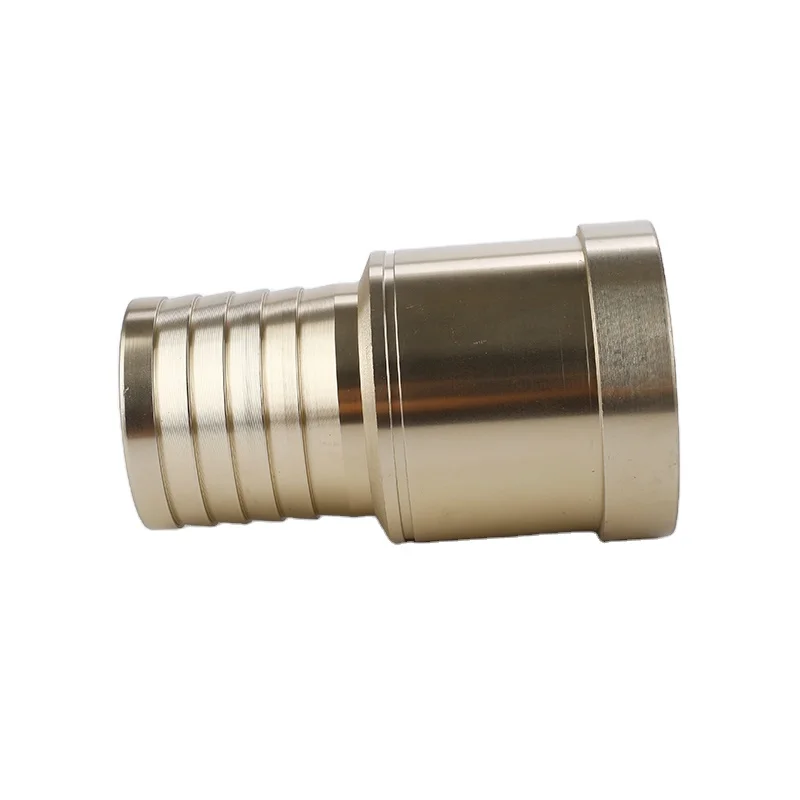 High Quality CNC Processing Aluminum Alloy Pipe Fittings Premium Joint Technology