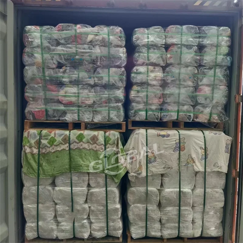 10kg 25kg compressed rags white color t shirt rags cotton rags for cleaning