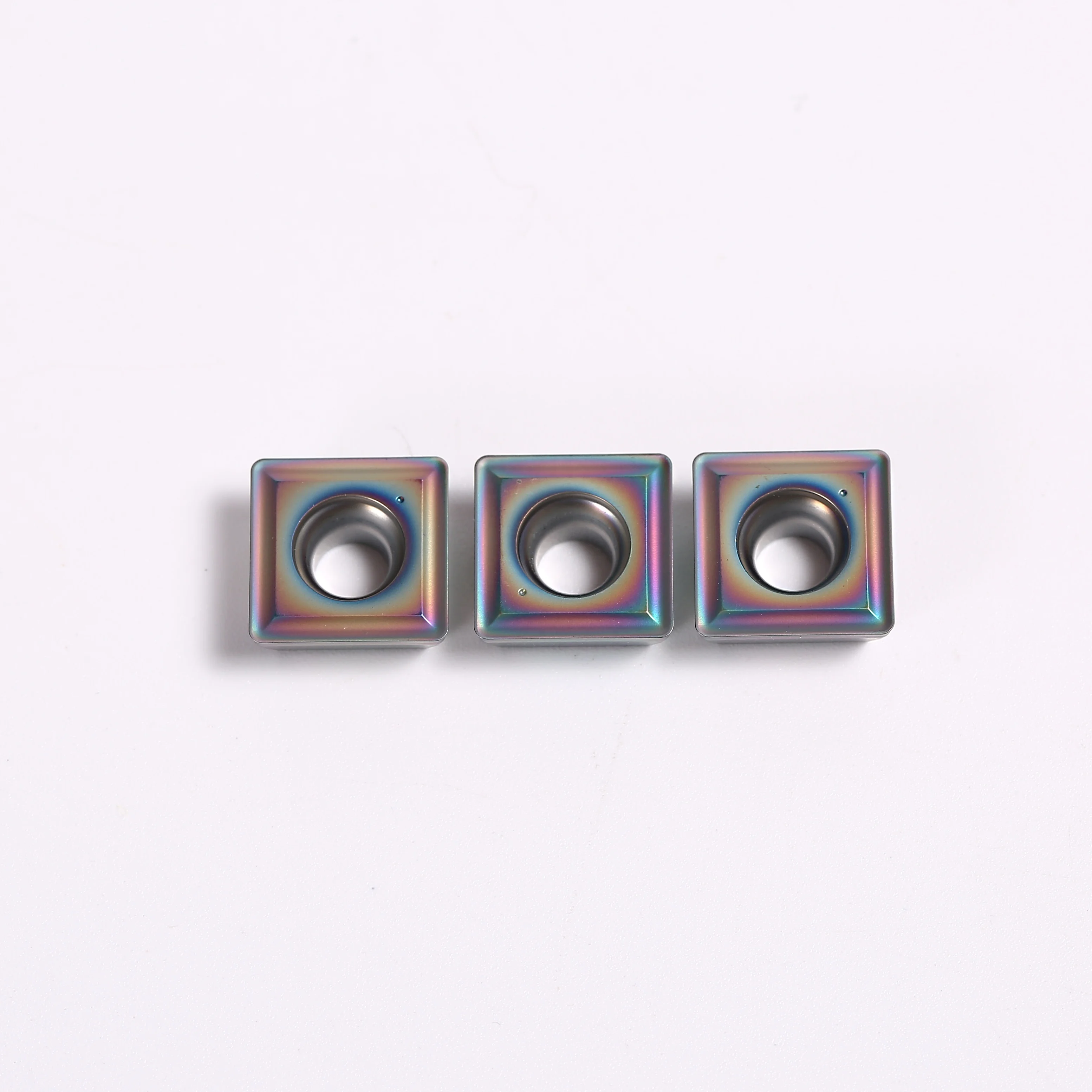 HUANA Carbide Inserts SPMG050204-DG ISO Carbide CNC Inserts for U-Drilling Processing 10pcs/box