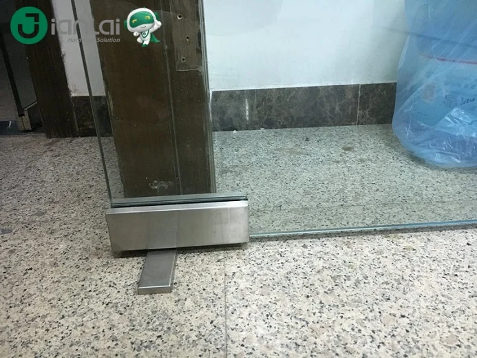 JL-880 Patch Fitting Pivot Hinge Floor Spring For Glass Door Hydraulic Hinge Spring