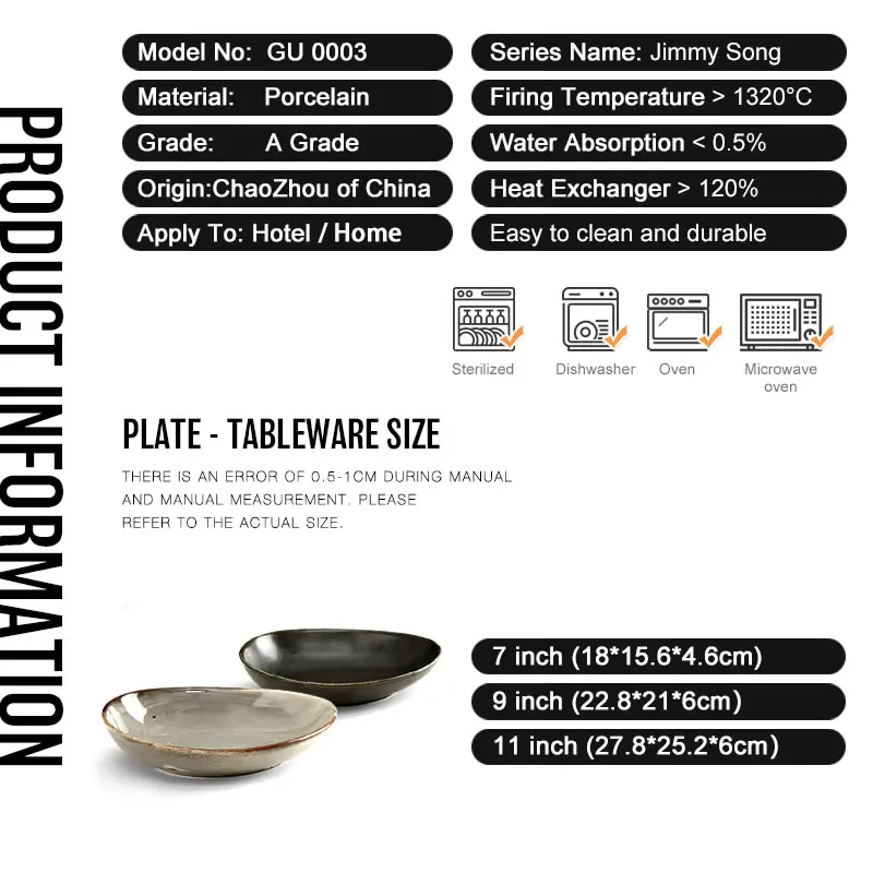 
Factory direct wholesale irregular ceramic soup plate,porcelain modern restaurant and hotel used dinner dishes plates 