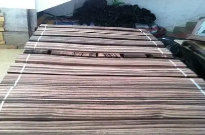 Natural Black Ebony Wood Flooring Size Veneer