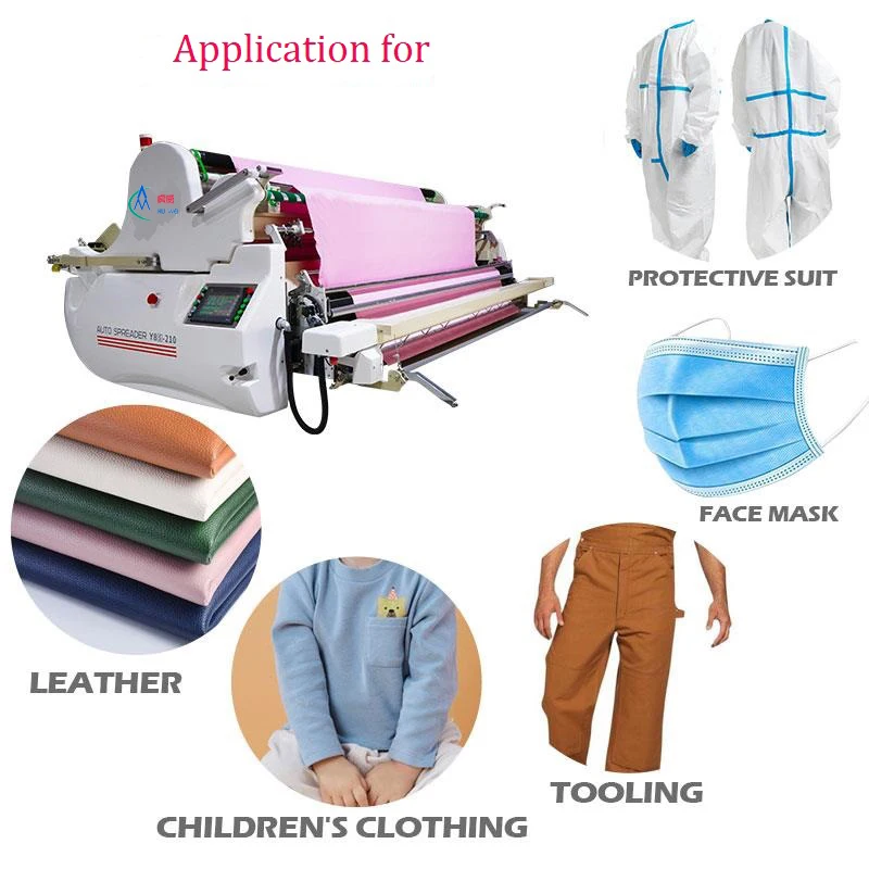 Automatic Spreading Machine With Cutting Tables For Cloth Cutting Spreading Machine