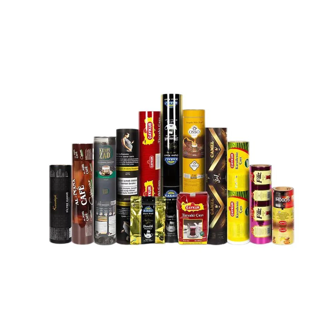 High Quality Products Plastic Food Laminating Flexible Packaging Sachet Roll Film