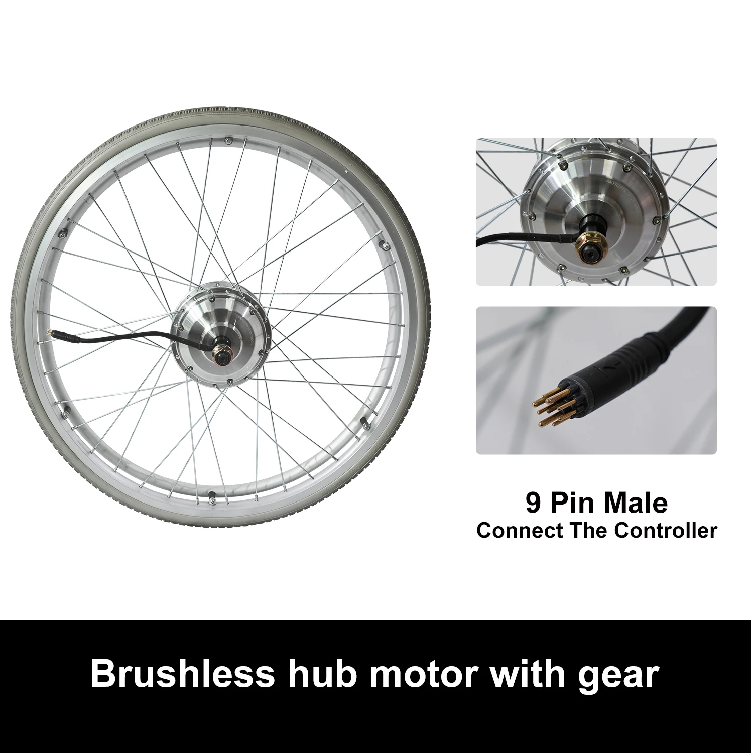 GreenPedel 24v 250w electric wheelchair parts factory price kit electric wheelchair without battery