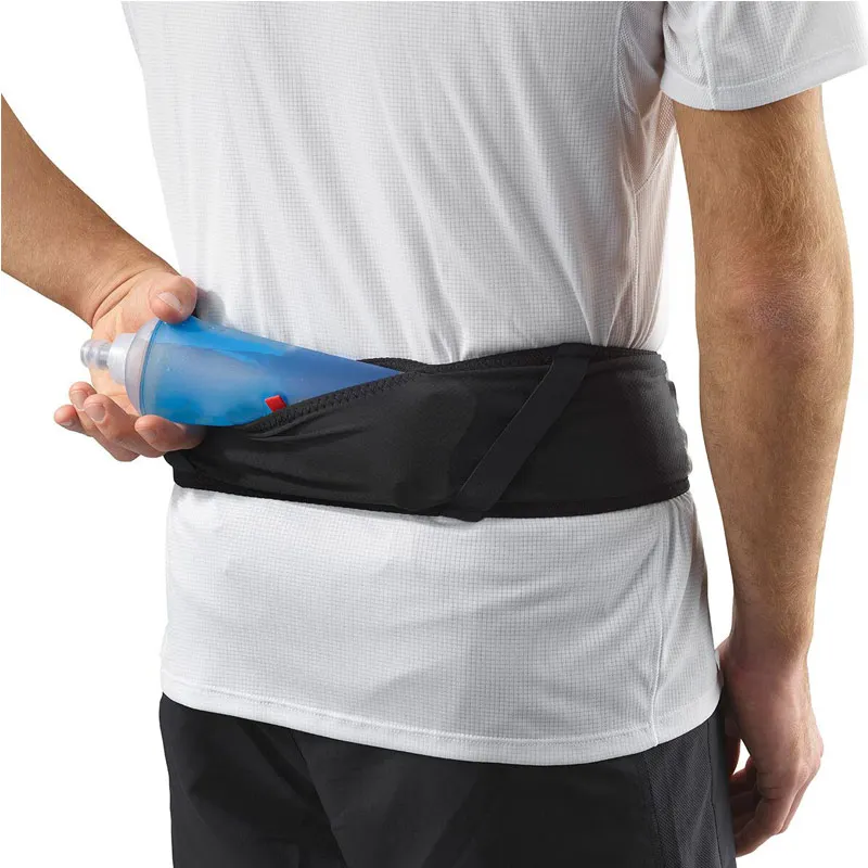 Runner phone belt bottle holder no bounce water resistant sport hydration running belt for running