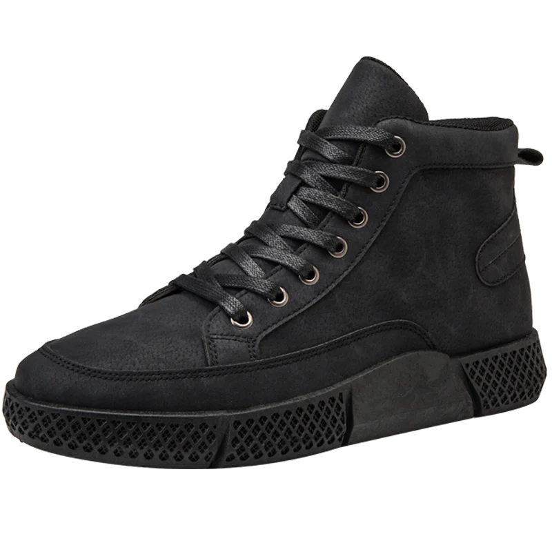 New-design durable lace-up warm casual comfortable hiking outdoor winter boots for men