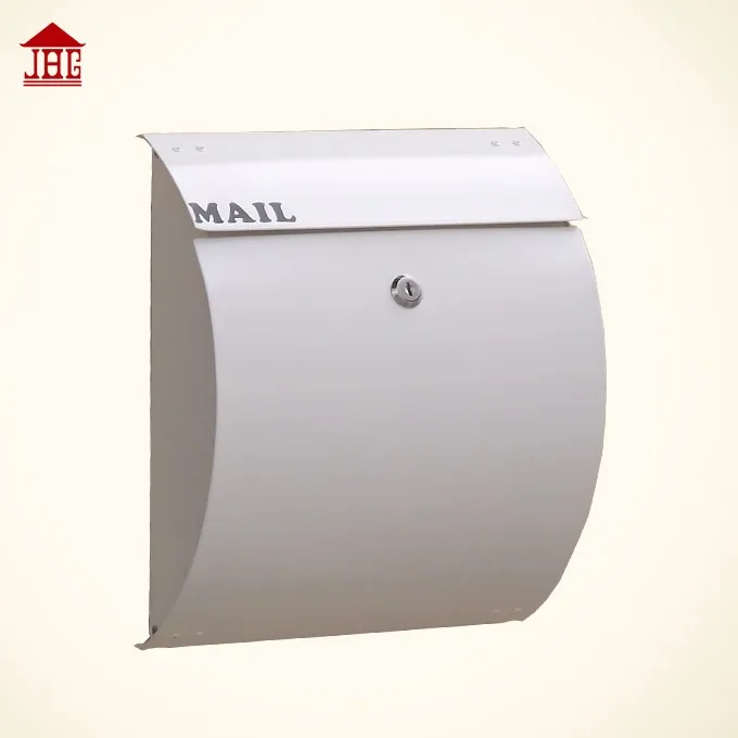 Locking Metal Mailbox  antique letter box us mail  outdoor mailbox   mailbox sculpture