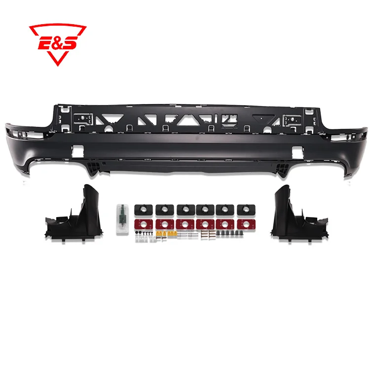 Turbo Style Body Kit For Porsche cayenne S 9Y0 With Front Bumper Side Skirts Rear Lip