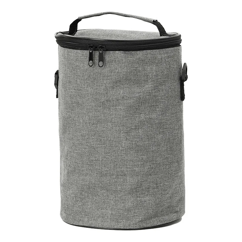 Custom reusable wine can thermal portable food carry on package school children kids lunch box insulated lunch bags for adults