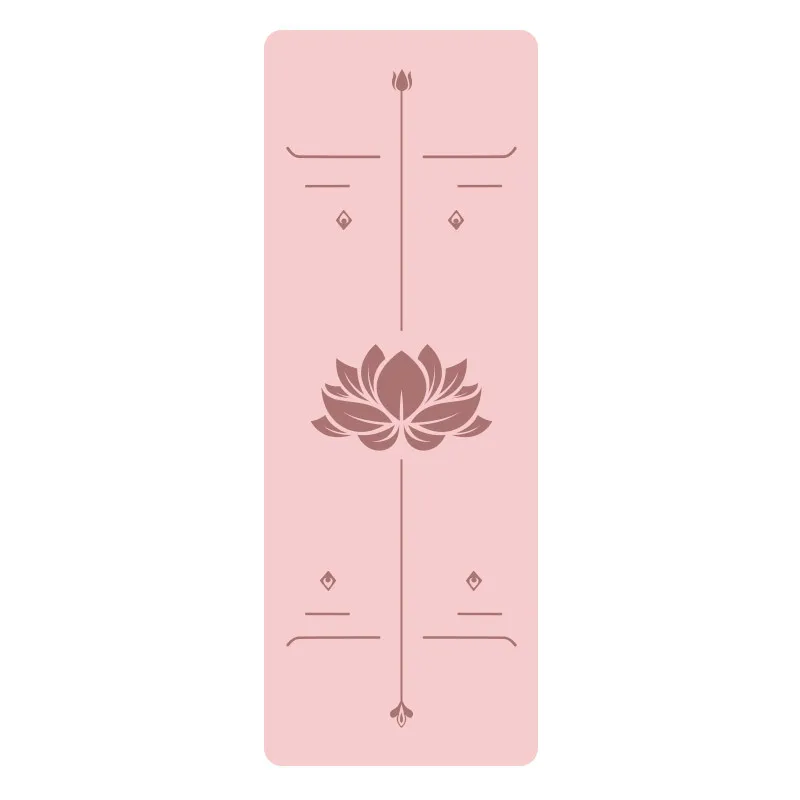 2023hot selling anti slip organic biodegradable luxury keep health eco-friendly 3 mm travel PU yoga mat outdoor