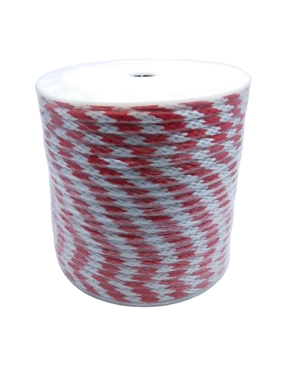 polyester multifilament functional utility solid braided starter rope