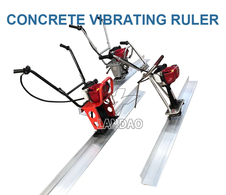 Concrete Vibratory Screed, Vibrations Leveling Ruler, Concrete Finishing Vibrating Screed