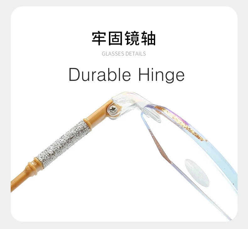 Intelligent automatic zoom high-definition fashionable TR frame anti blue light presbyopia glasses for men women