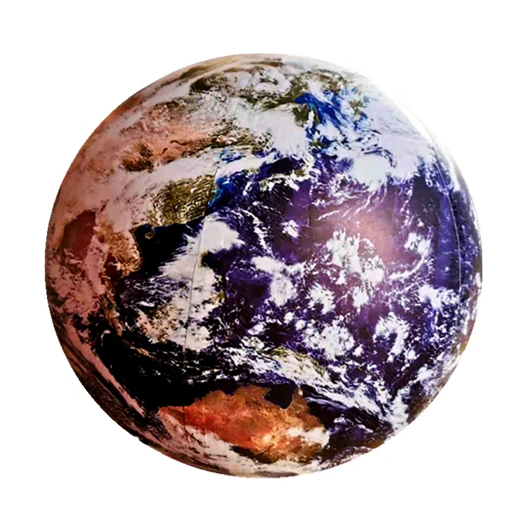 inflatable LED lighting planet balloon for party decoration