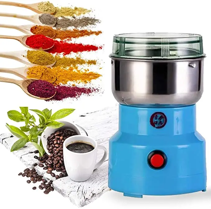 2023 Hot Sale 250g, 150W Mini Electric Coffee Grinder Milling Powder Grain Pulverizer Dry Spices Grinding Machine/
