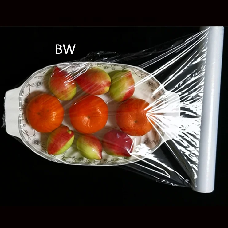 2022 hot keep fresh Transparent PE cling wrap film for snack
