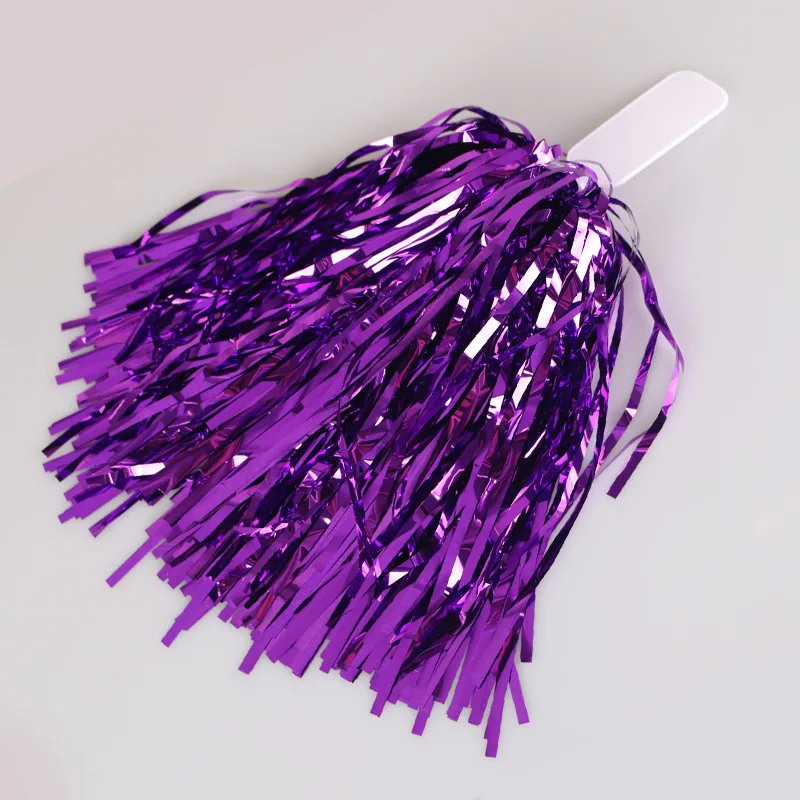 Cheerleader Pompoms Dance Party Accessories Sporting Events Makers Cheerleading Pom Poms Cheering Squad Hand Flowers