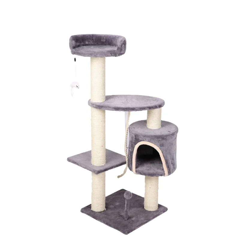Relipet RL19137 оптовый Производитель товары для домашних животных роскошное дерево для кошек дерево для скалолазания сизальная Когтеточка