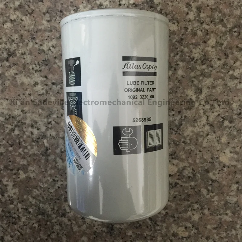 Genuine Atlas Copco engine oil filter Atlas Copco oil filter 1092322000 Atlas air compressor filter element