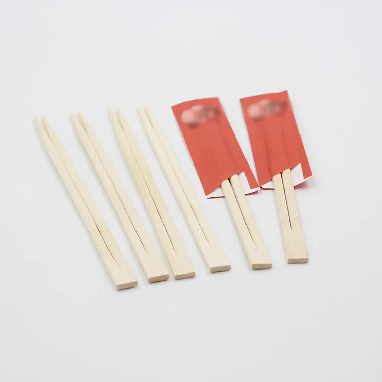 21cm sushi twin korean popular bamboo chopsticks disposable with logo