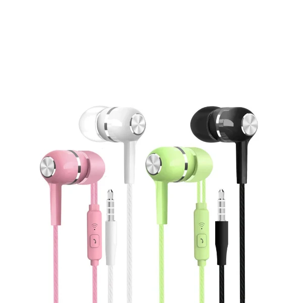 cheap Head phones in Ear Earphones music earphones Phone Headset earbuds