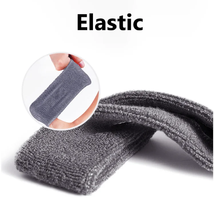 BESTELLA Unisex Adult Sports Yoga Head Band Sweatband Stretchy Hairband Headband Sweatband Head Band Fitness